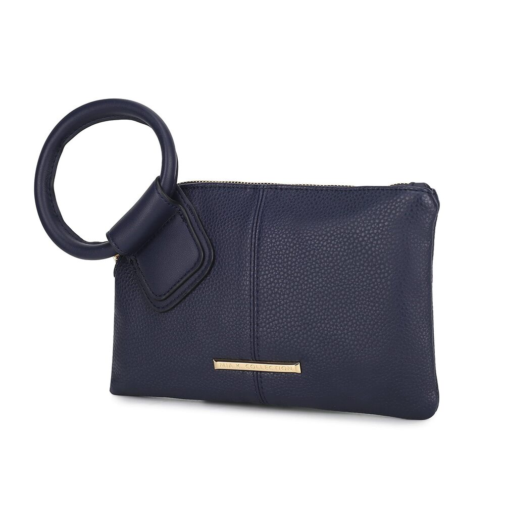 2140 Wristlet Pouch Clutch Wallet Handbag, Small Purse Circular handle